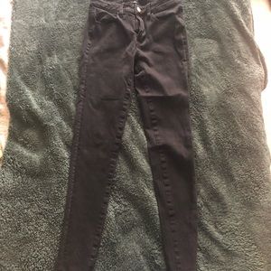 Black American eagle jeggings